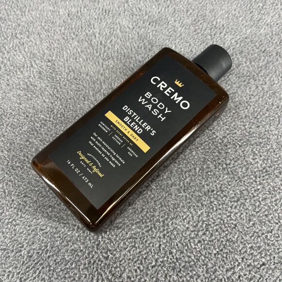 CREMO Body Wash Distiller's Blend Smooth & Oaky Kentucky bourbon  smoked 16 oz - Picture 5 of 8